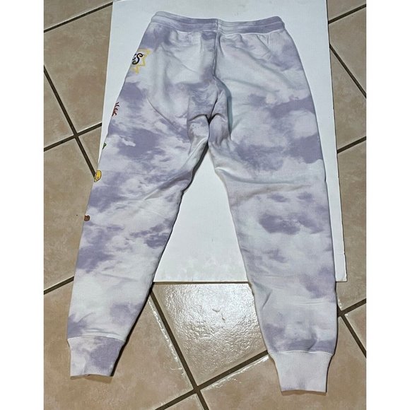Nickelodeon Rugrats jogger sweatpants womens XS 23 x 26 117508 tye dye purple - Picture 3 of 11